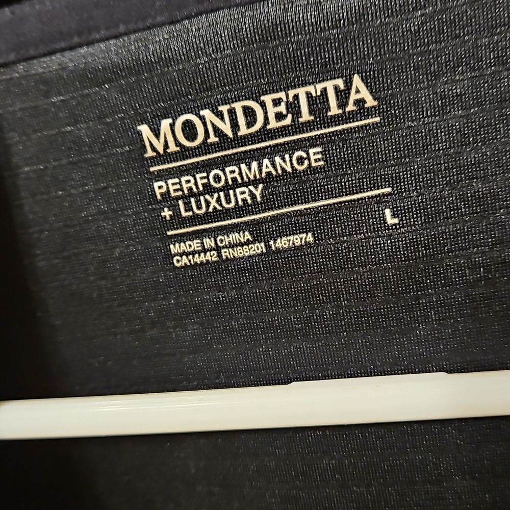 Mondetta Performance & Luxury Hooded Athletic Top Size Large - Picture 2 of 6